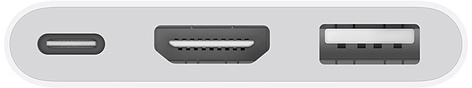 Переходник Apple Type-C to Type-c vs HDMI vs USB MUF82