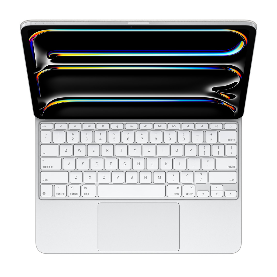 Клавиатура Magic Keyboard С Тачпадом iPad Pro 13 Белая 2024 MWR43