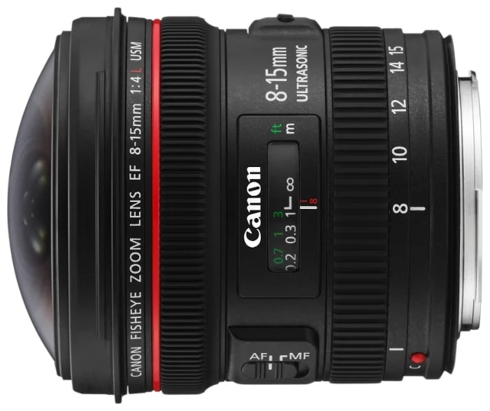 Canon EF 8-15mm F/4.0L Fisheye USM