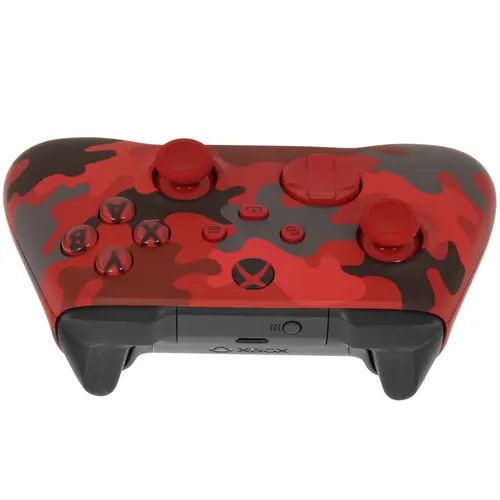 Геймпад Microsoft Xbox Daystrike Camo Красный