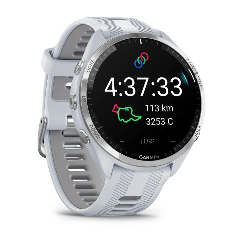 Garmin Forerunner 965 Белый с Белым Ремешком (010-02809-11)