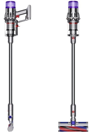 Вертикальный Пылесос Dyson V10 Slim Digital SV18 Никель/Никель