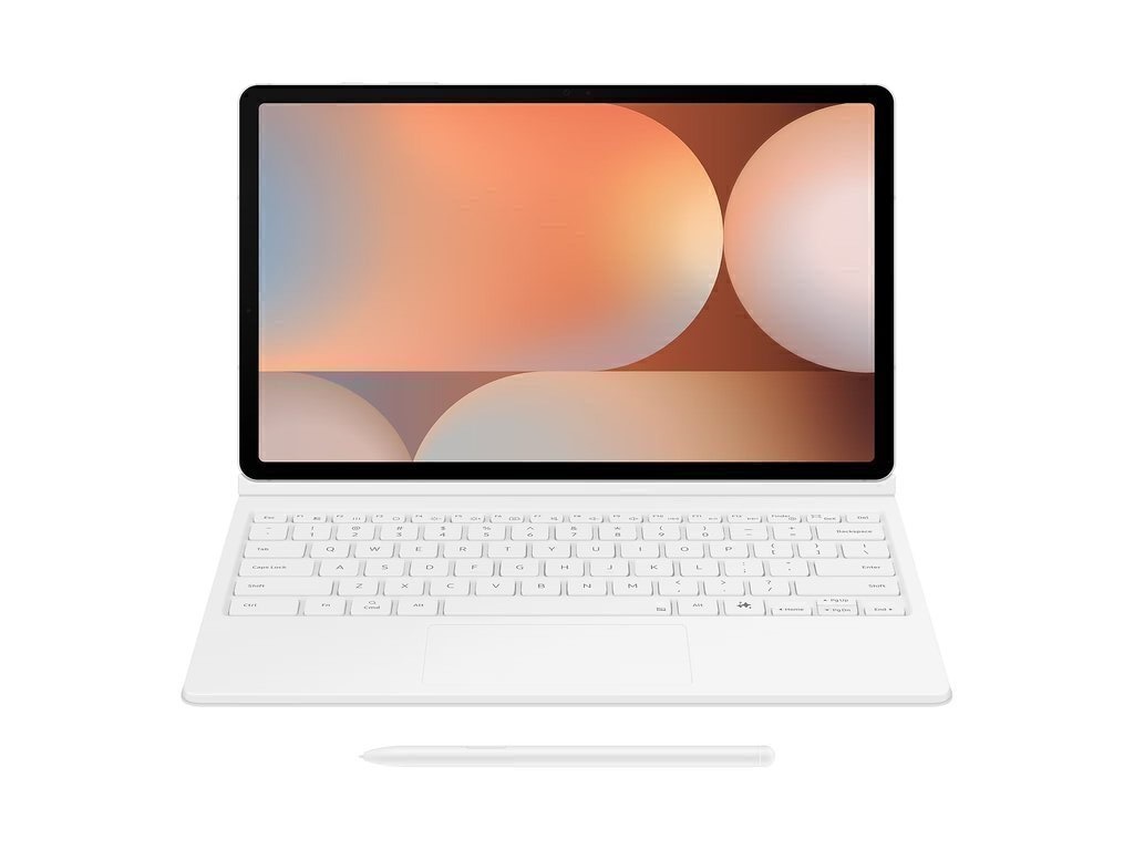 Чехол-Клавиатура c Touch-Pad и Клавишей Al Samsung Tab S10 Plus Белый EF-DX825