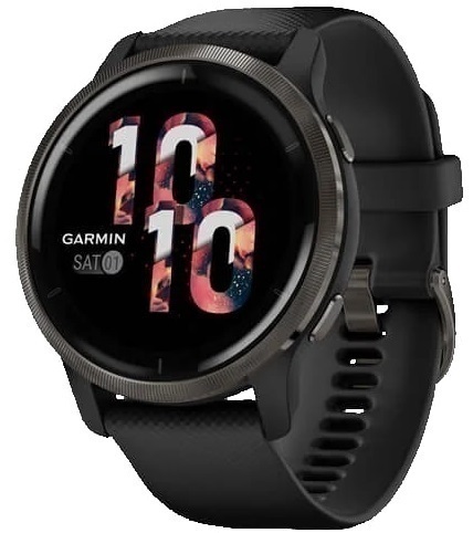 Garmin Venu 2 Plus Черный (010-02496-11)