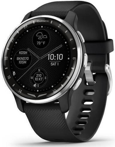 Garmin D2 Air X10 Авиационные Черные с Черным Ремешком (010-02496-19)