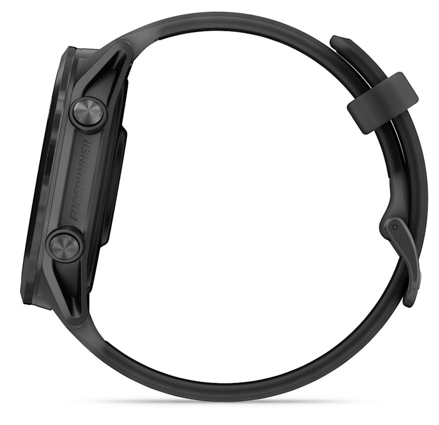 Garmin Forerunner 570 47mm Шиферно-Серые Алюминиевый Безель с Черным Ремешком (010-02971-40)