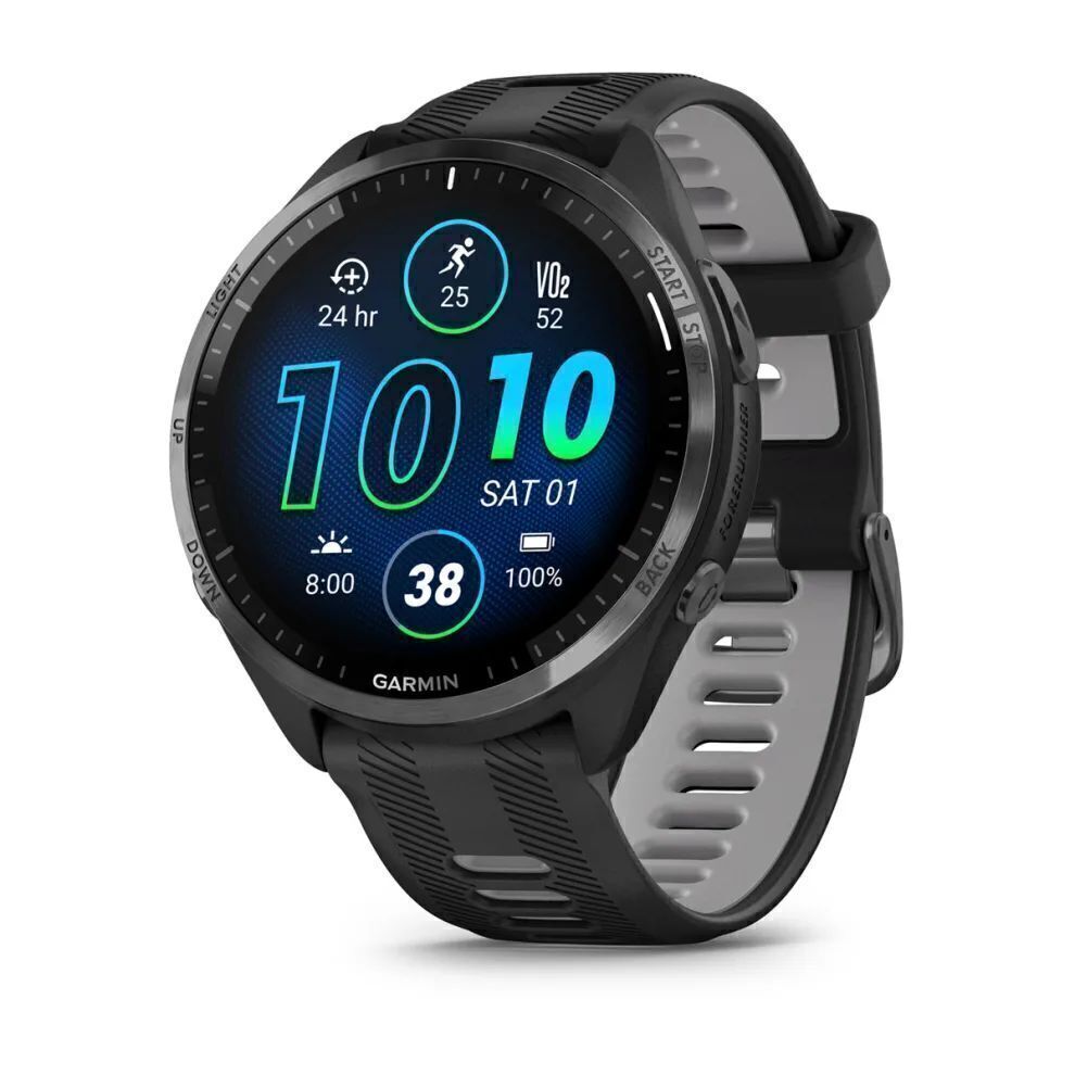 Garmin Forerunner 965 Черный с Черным Ремешком (010-02809-10)