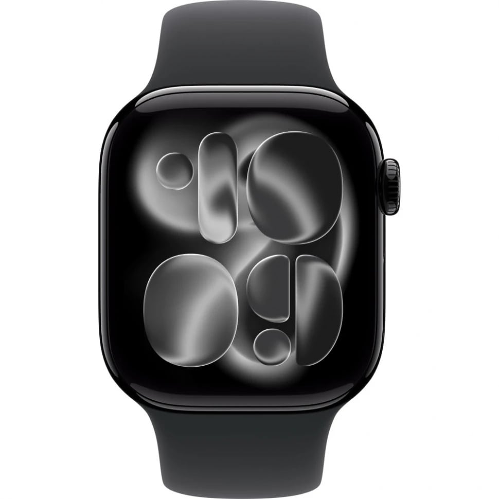 Apple Watch 11 42mm M/L Черный Глянец