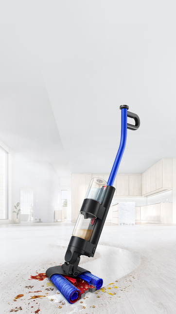 Вертикальный Пылесос Dyson Wash G1 Синий/Черный
