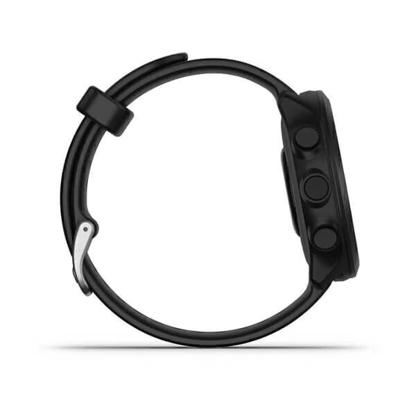 Garmin Forerunner 55 Черные с Черным Силиконовым Ремешком (010-02562-10)