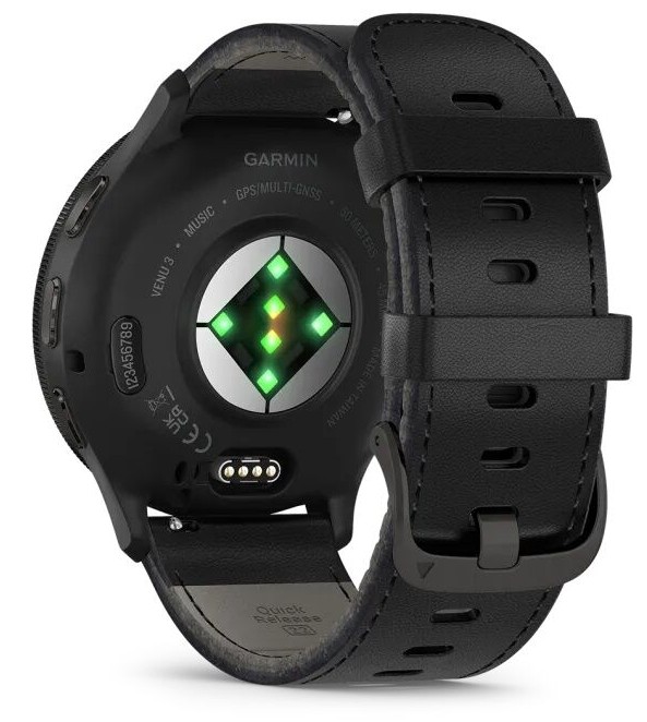 Garmin Venu 3 Черные с Черным Ремешком (010-02784-52)