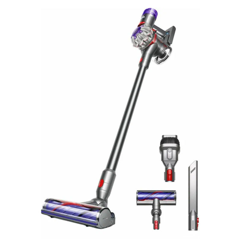 Вертикальный Пылесос Dyson V8 Advanced SV25 Серебро/Никель