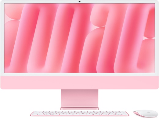 iMac 24 2024 M4 8C CPU/16/256ssd/8C GPU Розовый MWUG3