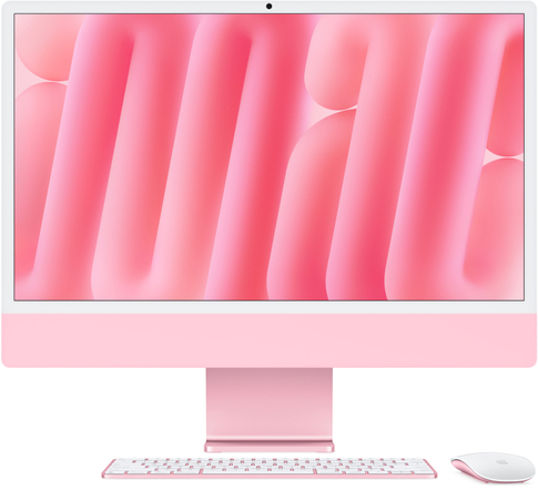 iMac 24 2024 M4 10C CPU/24/512ssd/10C GPU Розовый MD2U4