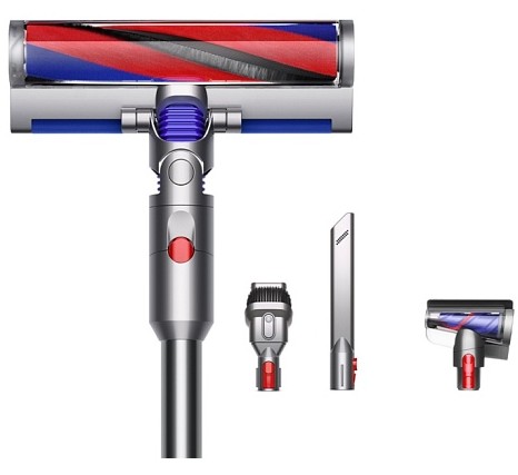 Вертикальный Пылесос Dyson V10 Slim Digital SV18 Никель/Никель