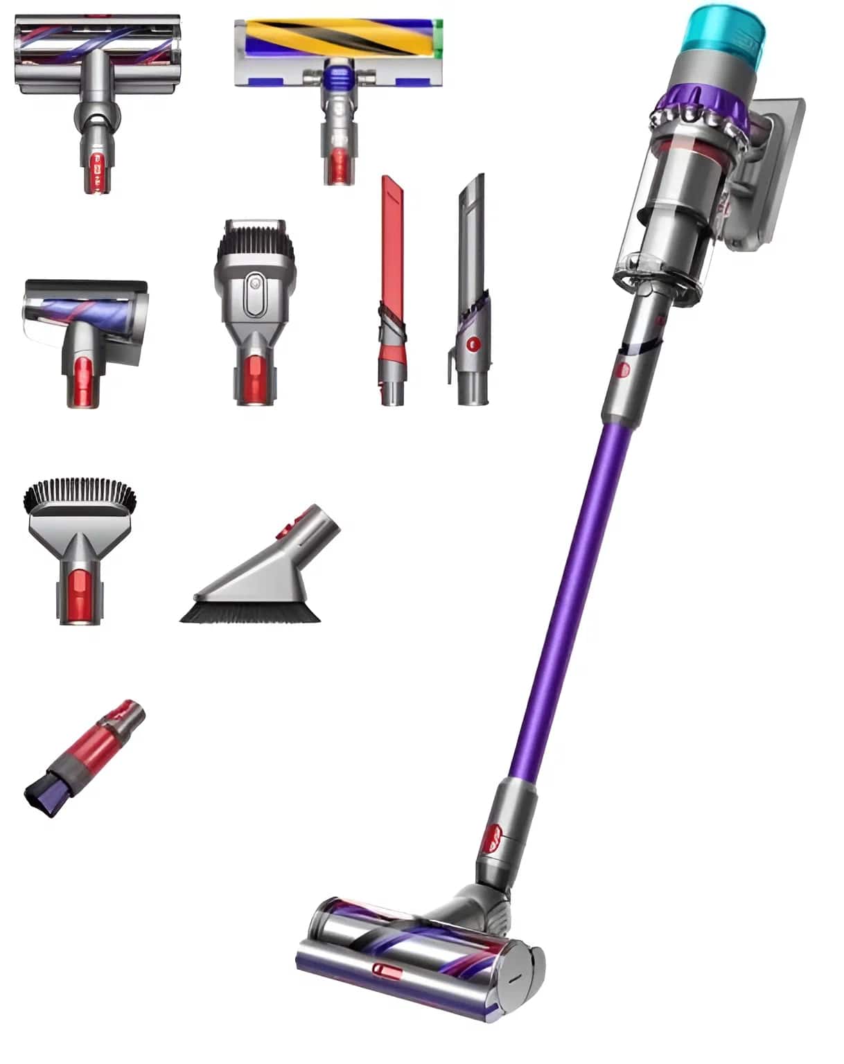 Вертикальный Пылесос Dyson G5 Detect Absolute SV23 Фиолетовый