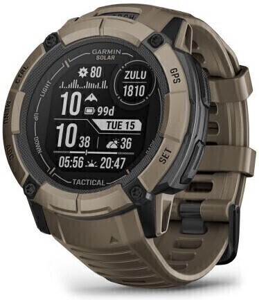 Garmin Instinct 2X Solar Tactical Edition Коричневые (010-02805-02)
