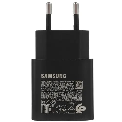 Сетевой Адаптер Samsung 25W PD USB-C