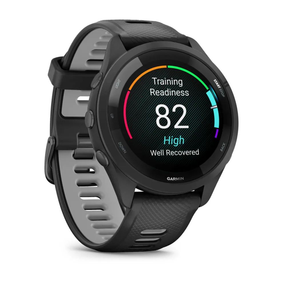 Garmin Forerunner 265 Черные с Черным Ремешком (010-02810-10)