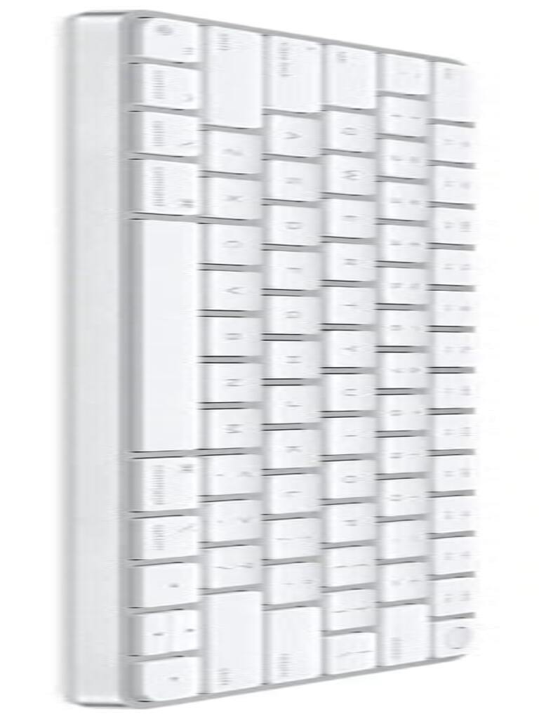 Клавиатура Беспроводная Apple Magic Keyboard Touch ID Серебристая 2021 MK293