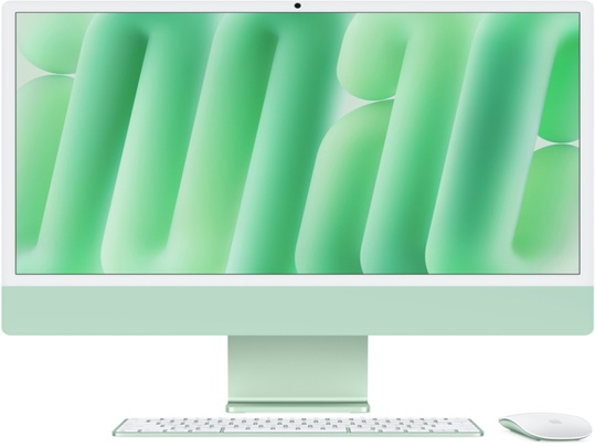 iMac 24 2024 M4 10C CPU/16/256ssd/10C GPU Зеленый MWUY3